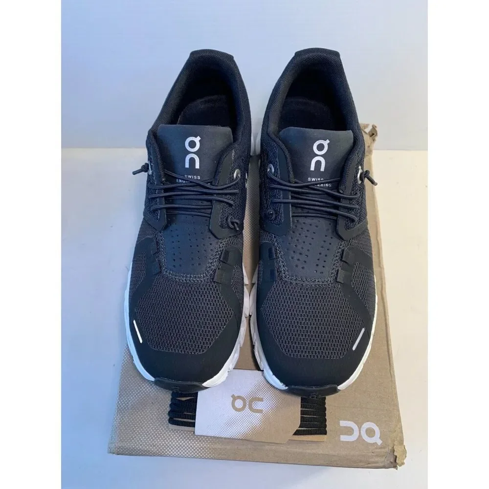 .292 On Cloud 5, Black/White, Womens Running Shoes-US 6.5 WOMENS - Picture 3 of 5